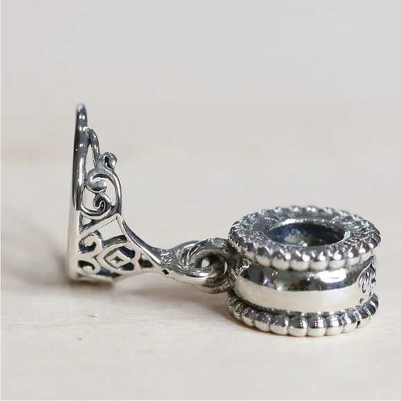 Pandora RARE Belle’s Tiara dangle charm - Picture 9 of 9